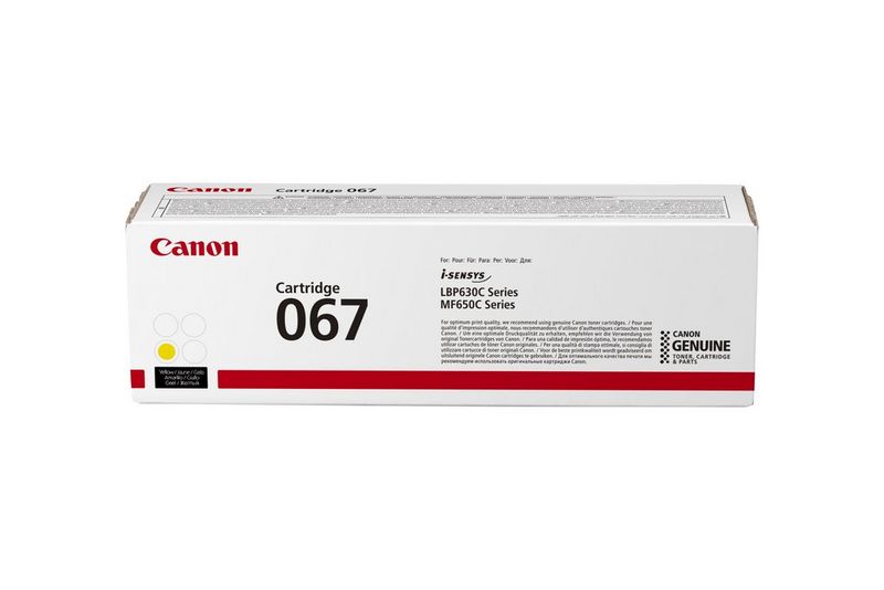 

Canon 067 Yellow Toner Cartridge
