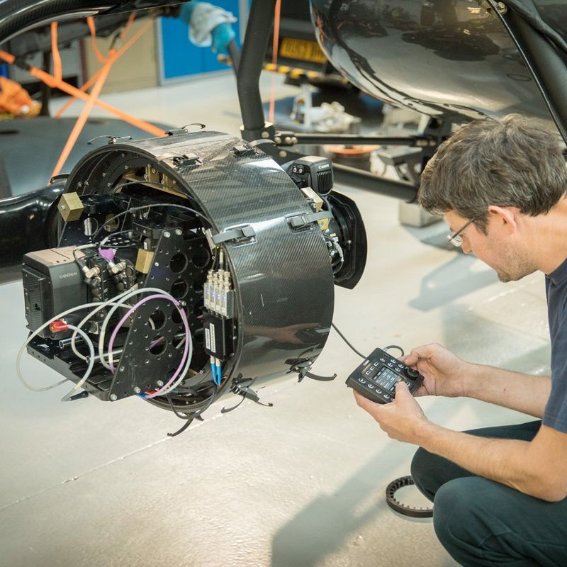 Camera assistant control panel