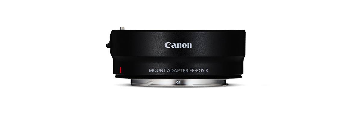 Canon EOS R Mount Adapter EF-EOS R Adapter - EF-S and EF Compatible
