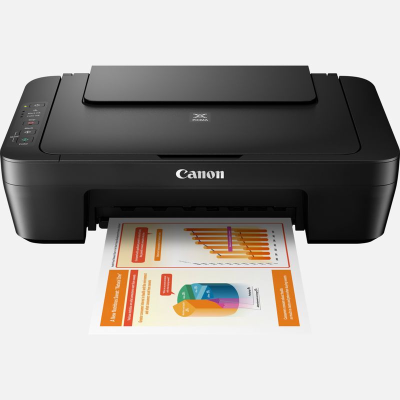 Canon Pixma TS3450 imprimante à jet d'encre A4 multifonction avec wifi (3  en 1) - noir Canon