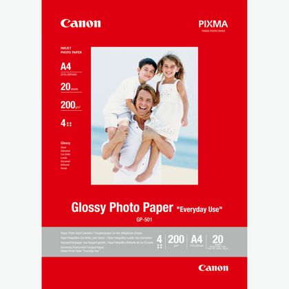 Image de Canon GP-501 Papier Photo Brillant A4 - 20 Feuilles