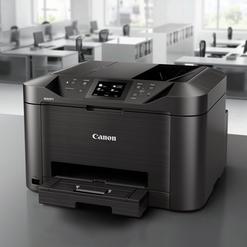 Canon MAXIFY MB5150 Su un tavolo in una casa