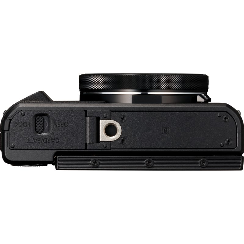 Canon PowerShot G7 X Mark II Produkt sett nedenfra