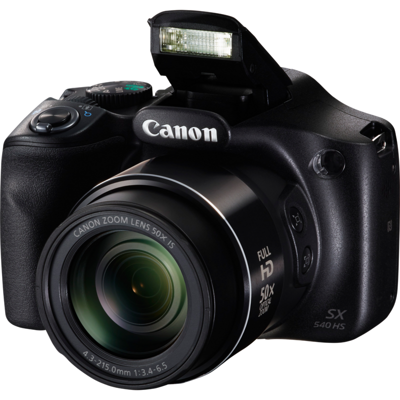 Canon PowerShot SX540 HS - Black Product top View