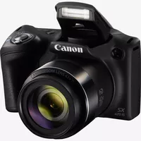 Canon PowerShot SX420 IS: negro Producto vista superior