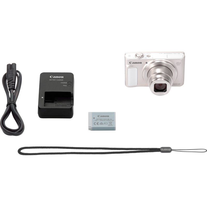 Canon PowerShot SX620 HS - Silver Product what's in the box