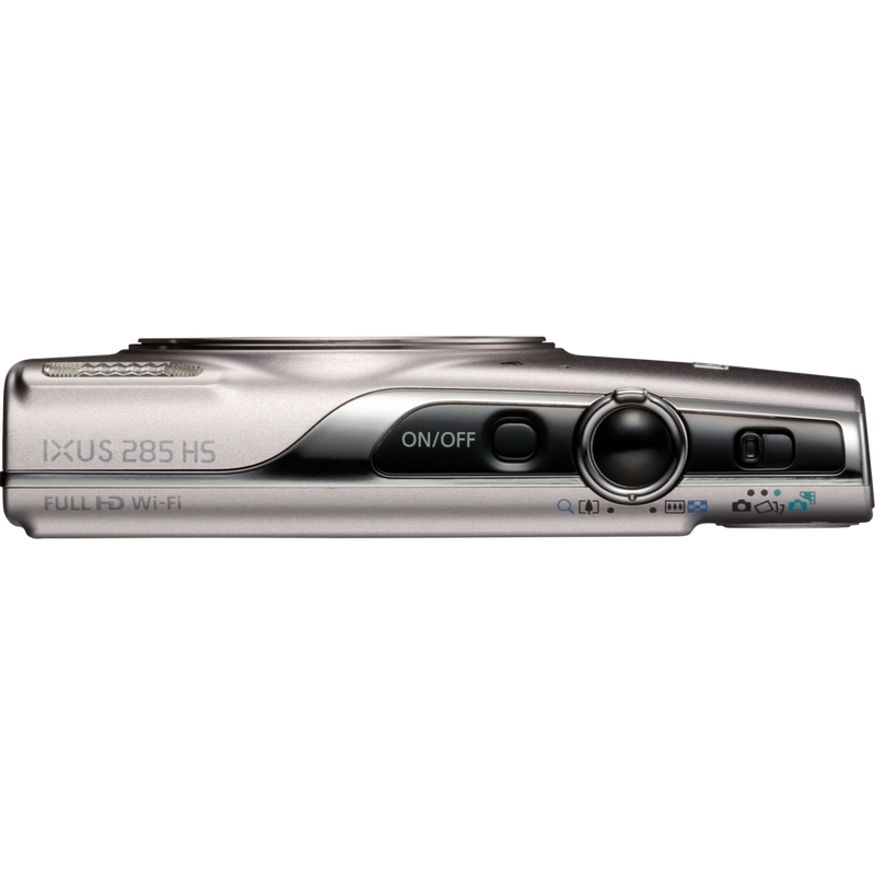 Canon IXUS 285 HS - Prata Produto vista superior