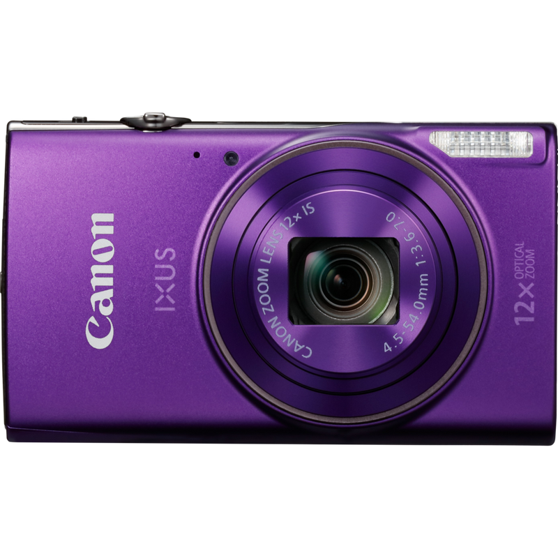 Canon IXUS 285 HS – Lila Produkt Vorderansicht vertikal