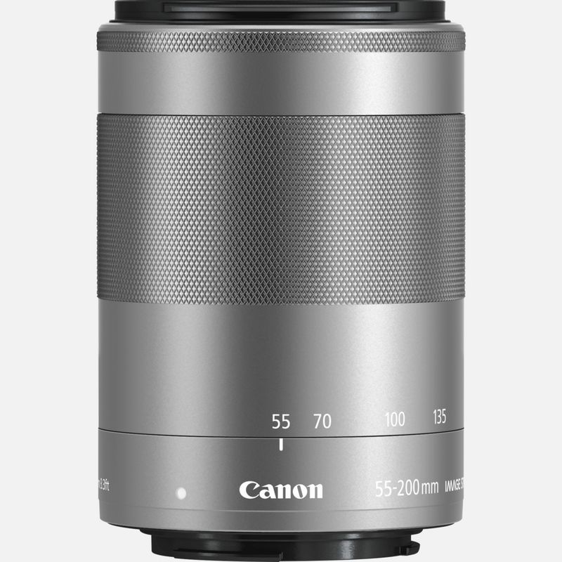 Buy Canon EF-M 55-200mm f/4.5-6.3 IS STM Lens - Silver in