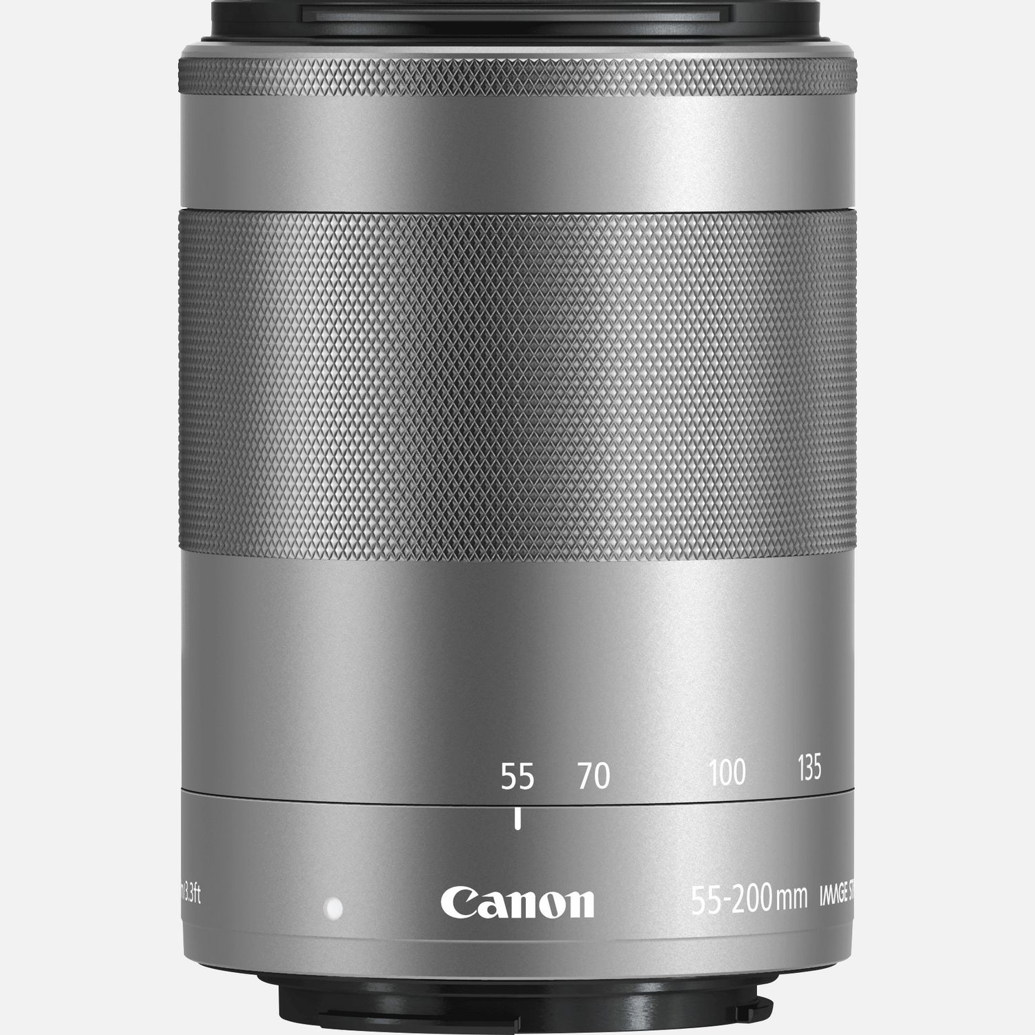 Objectif Canon EF-M 55-200mm f/4.5-6.3 IS STM - Argent