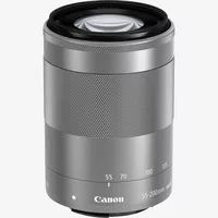 Objetivo Canon EF-M 55-200mm f/4,5-6,3 IS STM: plata Producto Vista superior
