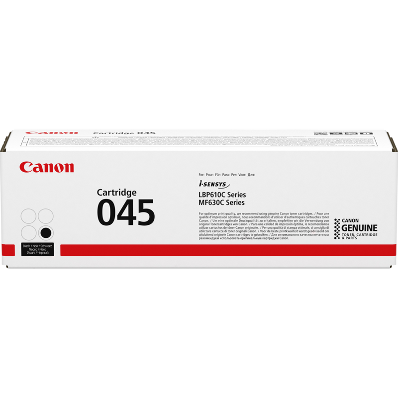 

Canon 045BK Black Toner Cartridge