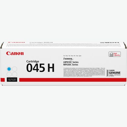 Image of Canon 045H High Yield Cyan Toner Cartridge