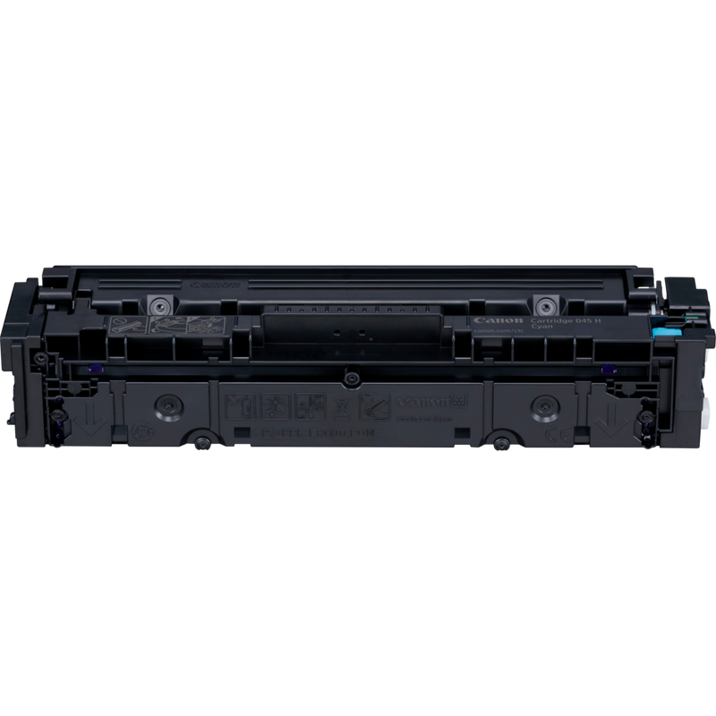 Cartridge de toner ciano Canon 045H de alto rendimento Produto Vista frontal