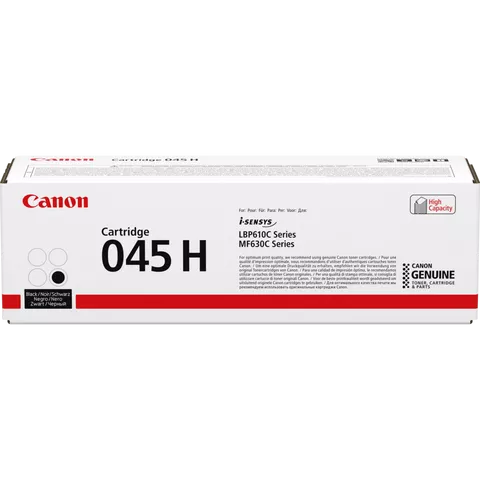 Canon 045H High Yield Black Toner Cartridge