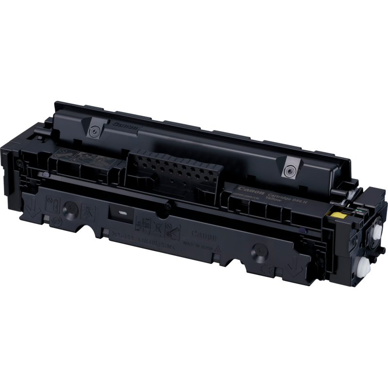 Canon 046H High Yield Yellow Toner Cartridge Product Front Right View