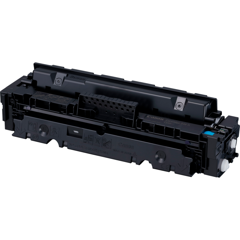 Canon 046H High Yield Cyan Toner Cartridge Product Front Right View