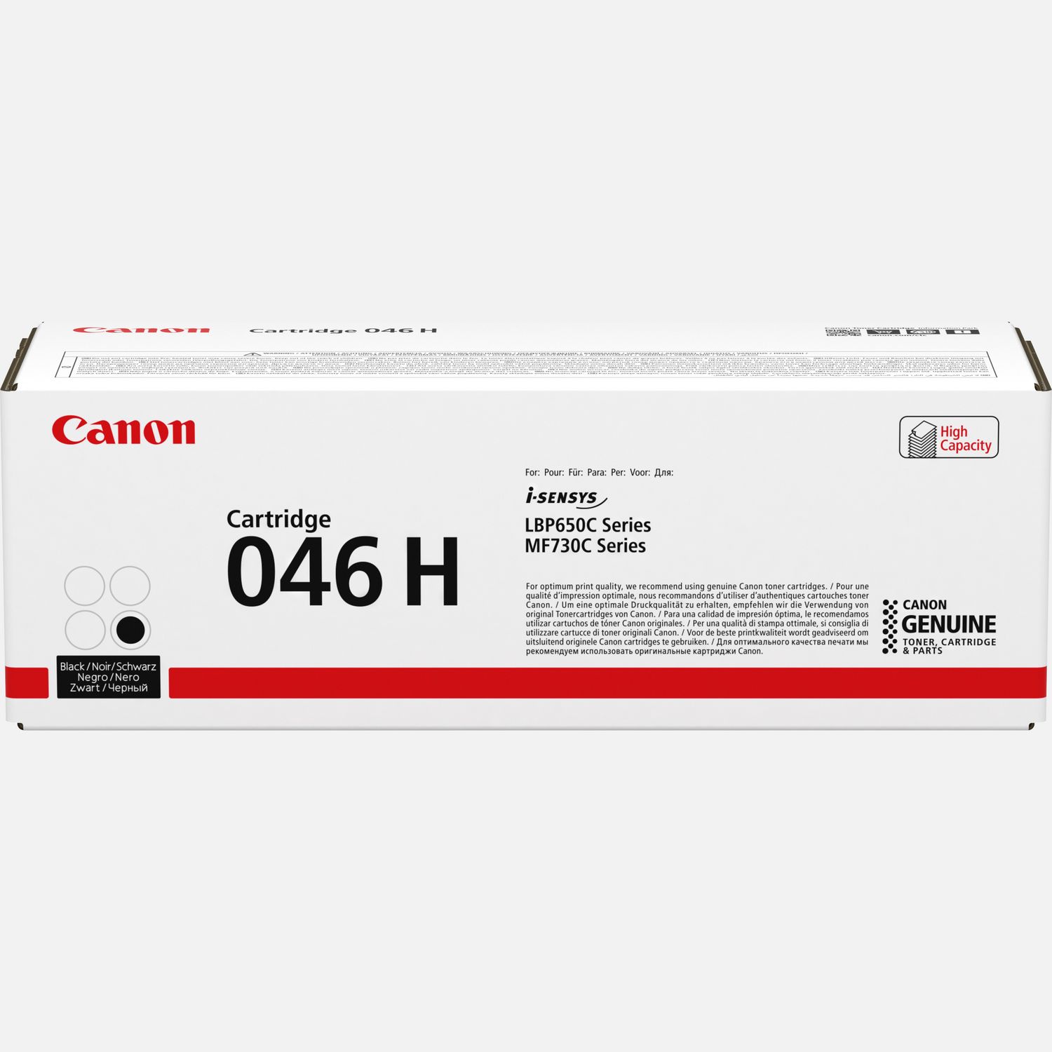 Canon 046H High Yield Black Toner Cartridge — Canon UK Store