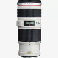 Canon EF 70-200mm f/4L IS USM Lens Product Front View
