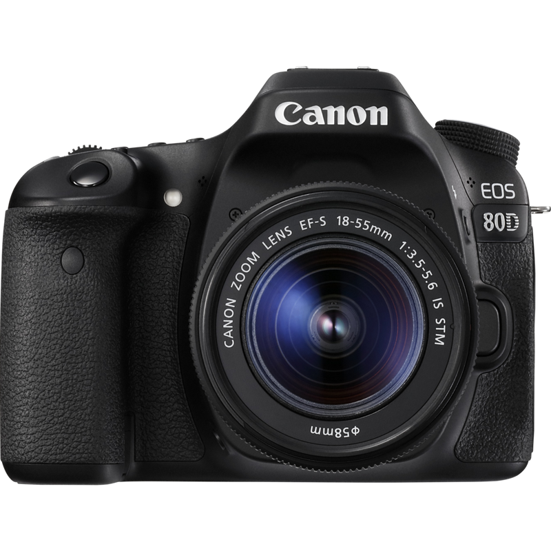 Canon EOS 80D + 18-55mm IS STM Lens