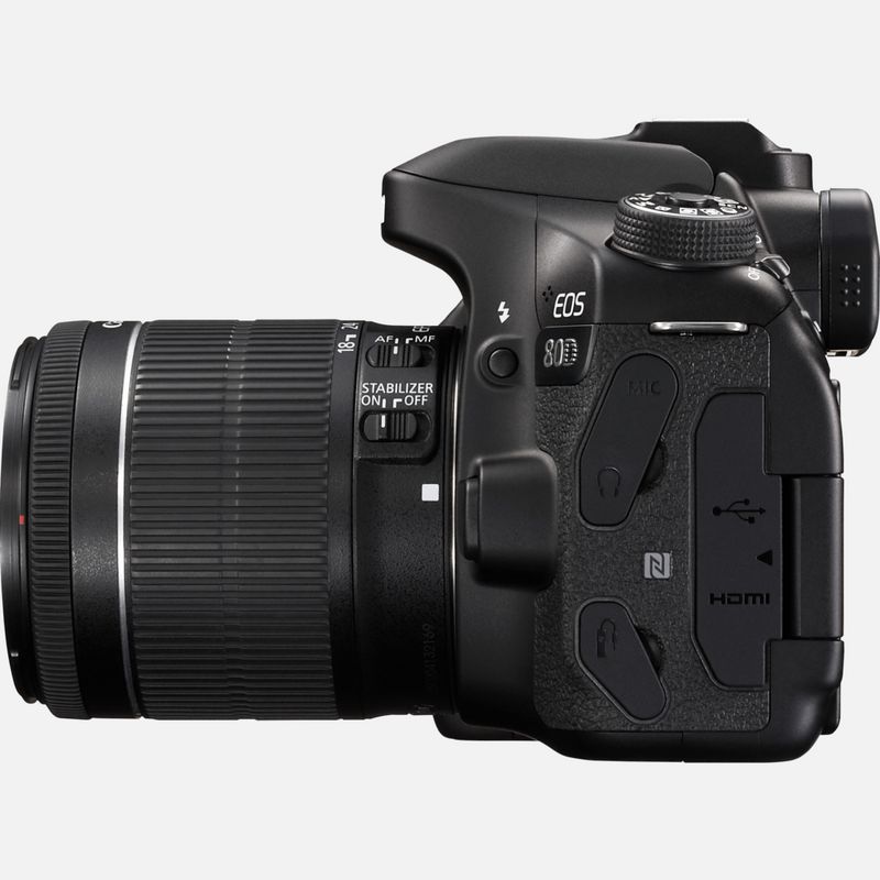 Canon EOS 80D + 18-55mm IS STM Lens