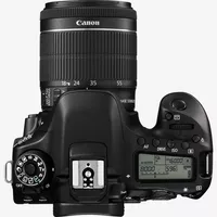 Canon EOS 80D + objectif 18-55mm IS STM Produits Vue de dessus