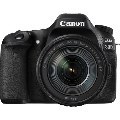 Comprar Canon EOS 80D + Objetivo 18-135 mm IS USM en Interrumpido 