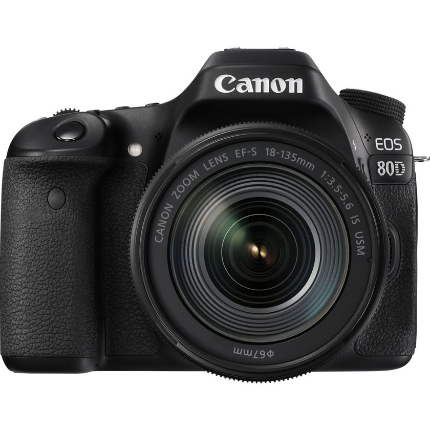 Buy Canon EOS 80D + 18-135mm IS USM Lens in Discontinued — Canon 
