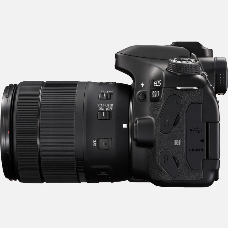 Buy Canon EOS 80D + 18-135mm IS USM Lens in Discontinued — Canon 