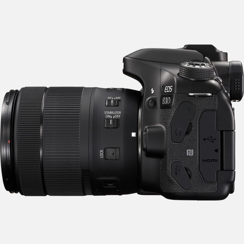 Buy Canon EOS 80D + 18-135mm IS USM Lens in Discontinued — Canon