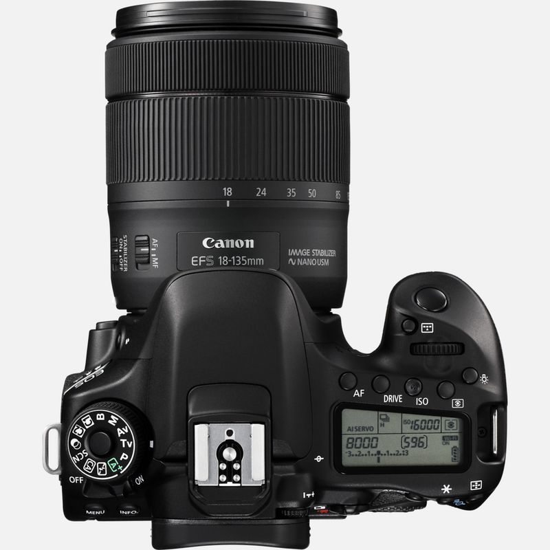 Buy Canon EOS 80D + 18-135mm IS USM Lens in Discontinued — Canon