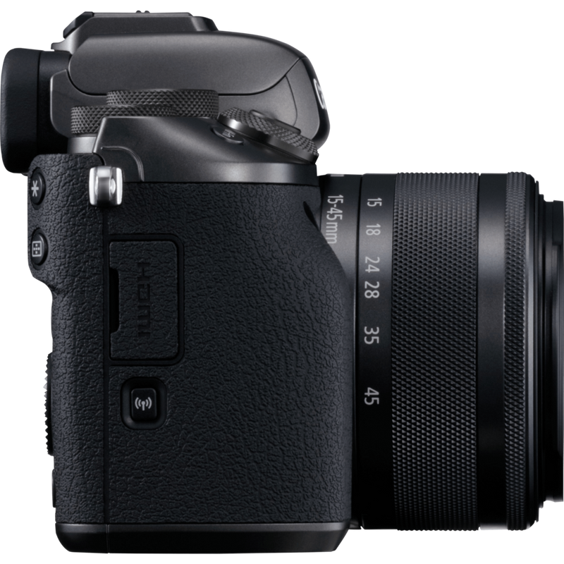 Canon EOS M5 + EF-M 15-45mm f/3.5-6.3 IS STM Produits Vue de droite