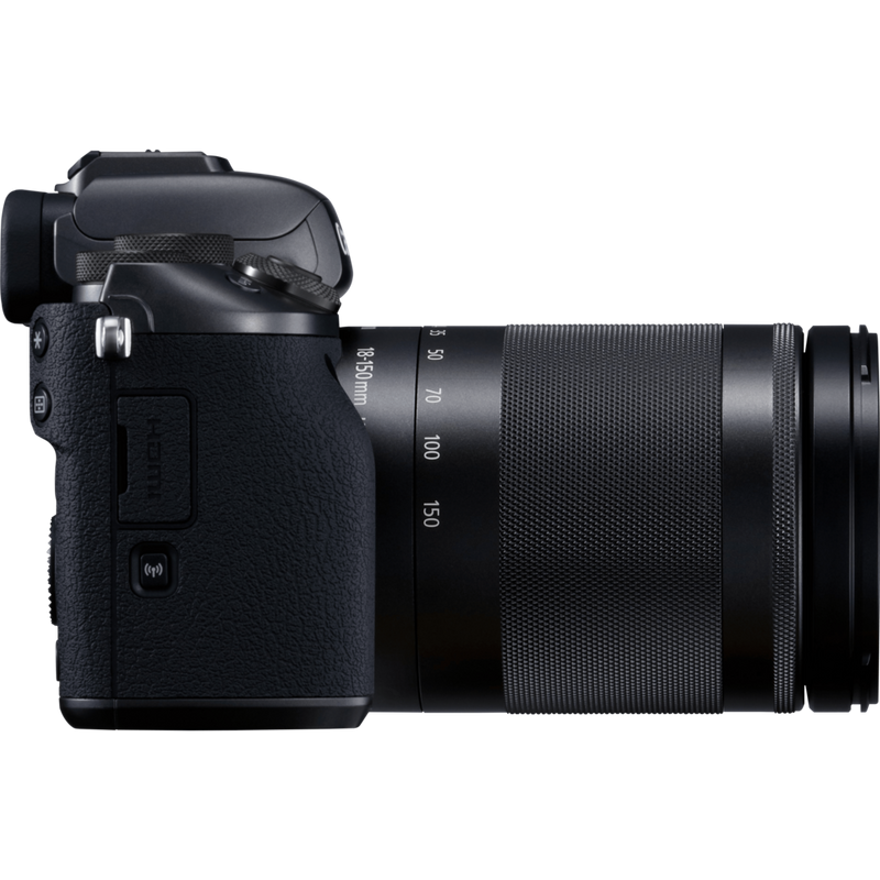 Canon EOS M5 + EF-M 18-150mm f/3.5-6.3 IS STM Produits Vue de droite