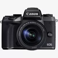 Canon EOS M5 + EF-M 18-150mm f/3.5-6.3 IS STM Lens Product Front View