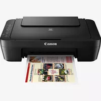 Canon PIXMA MG3050 - Noir Produit Vue avant, montrant le bac à papier déplié