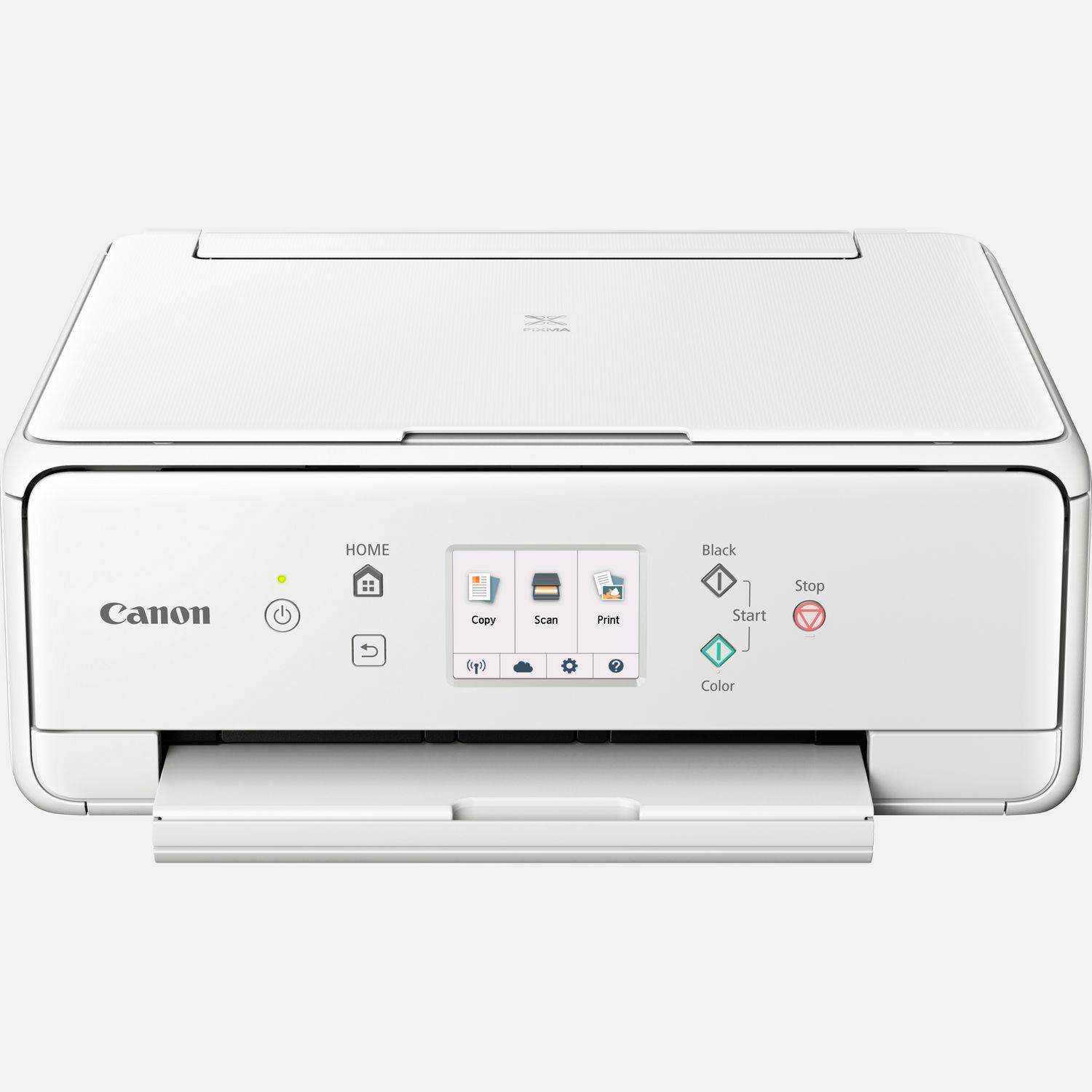 Printers and Scanners :: All In One Inkjet Printers :: CANON ALL IN ONE  INKJET PHOTO TS6051 WHITE, A4, 5-INKS, PRINT, SCAN, COPY, CLOUD, 4800X1200,  15.0IPM(B),10.0IPM(C), TOUCH SCREEN, DUPLEX, WIFI, USB