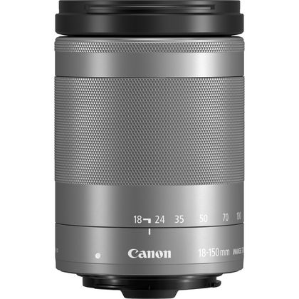 Canon EF-M 18-150mm f/3.5-6.3 IS STM Objektiv – Silber in Abgesetzt — Canon  Deutschland Shop