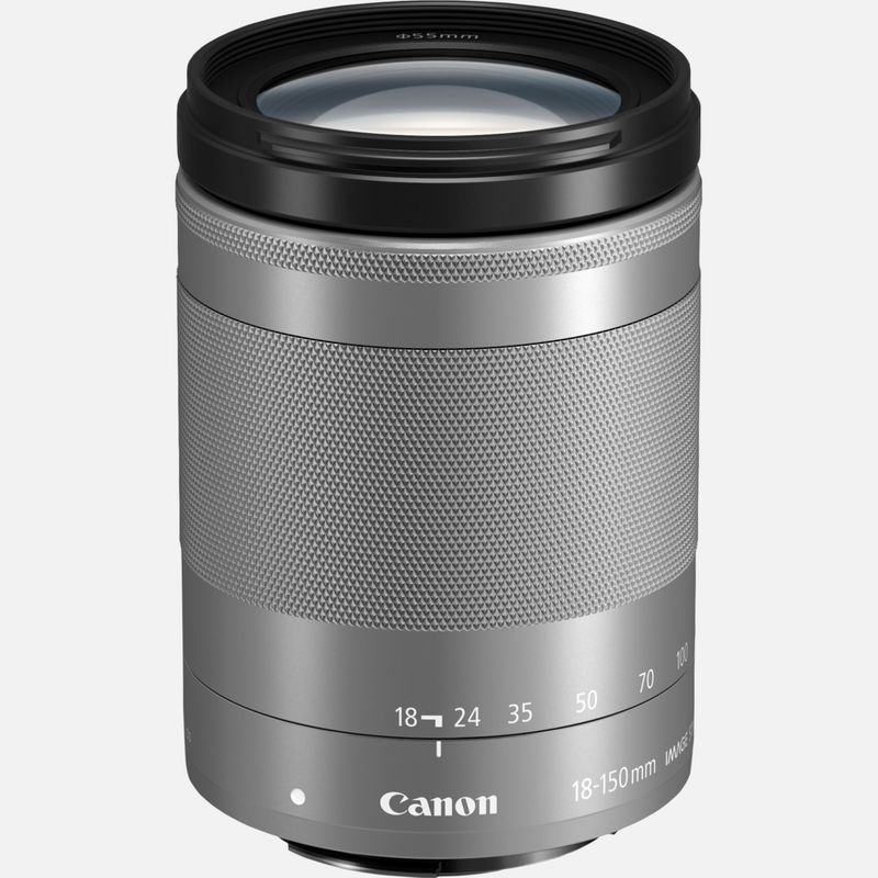 Canon EF-M 18-150mm f/3.5-6.3 IS STM Lens – Silver