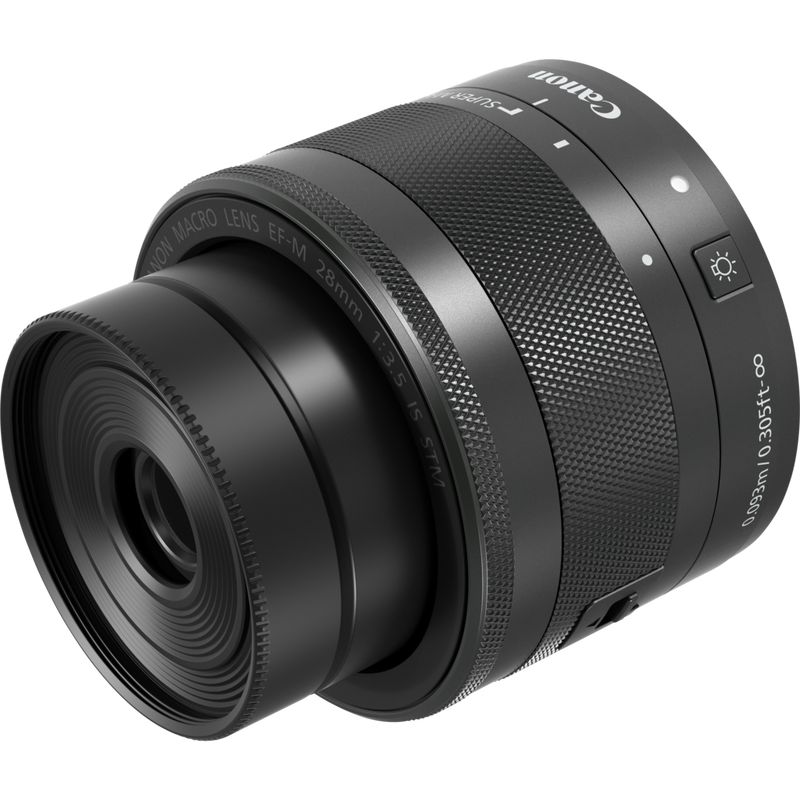 Canon ES-22 Lens Hood Product on Lens