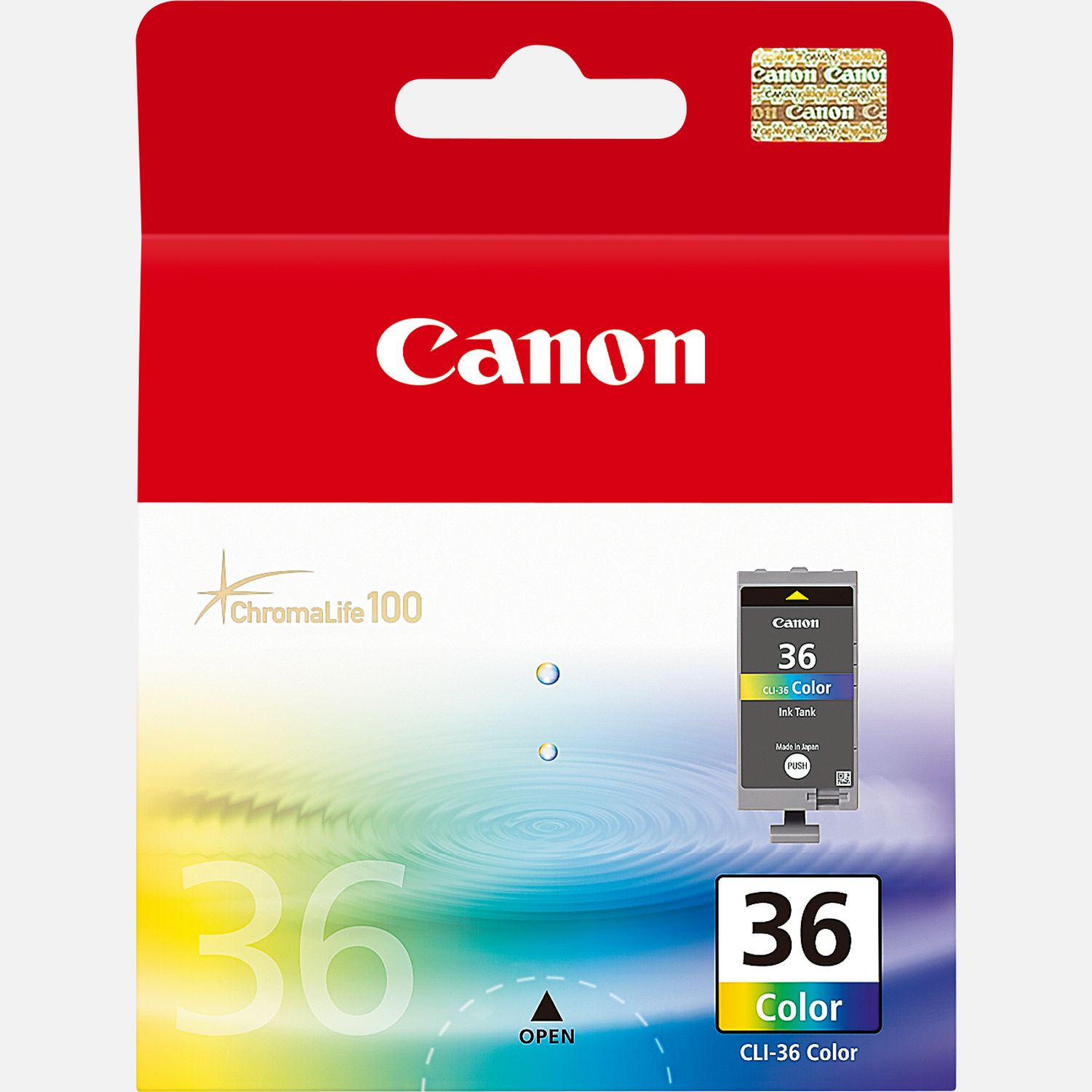 Cartouche d'encre couleur C/M/Y Canon CLI-36 — Boutique Canon France