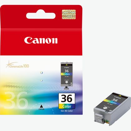 Image of Canon CLI-36 C/M/Y Colour Ink Cartridge