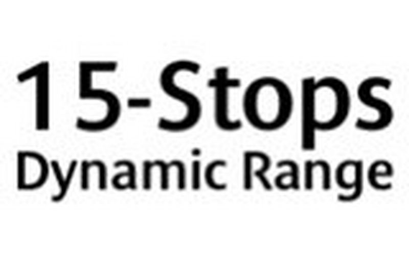15-Stops Dynamic Range