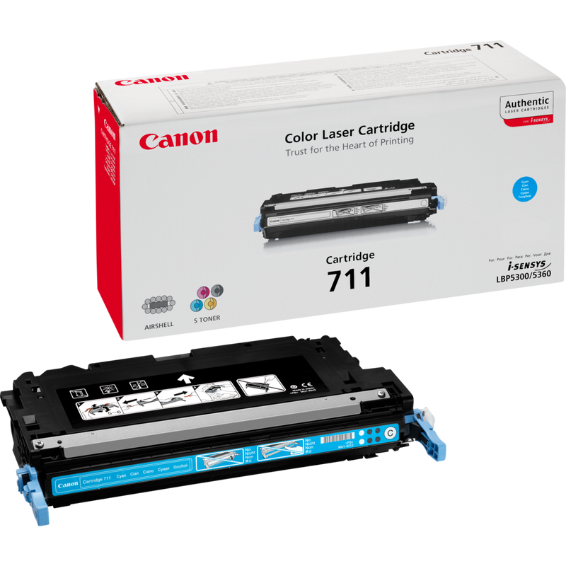 Canon 711C Cyan Toner Cartridge