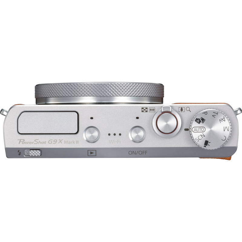 Canon PowerShot G9 X Mark II – Silver Product top View