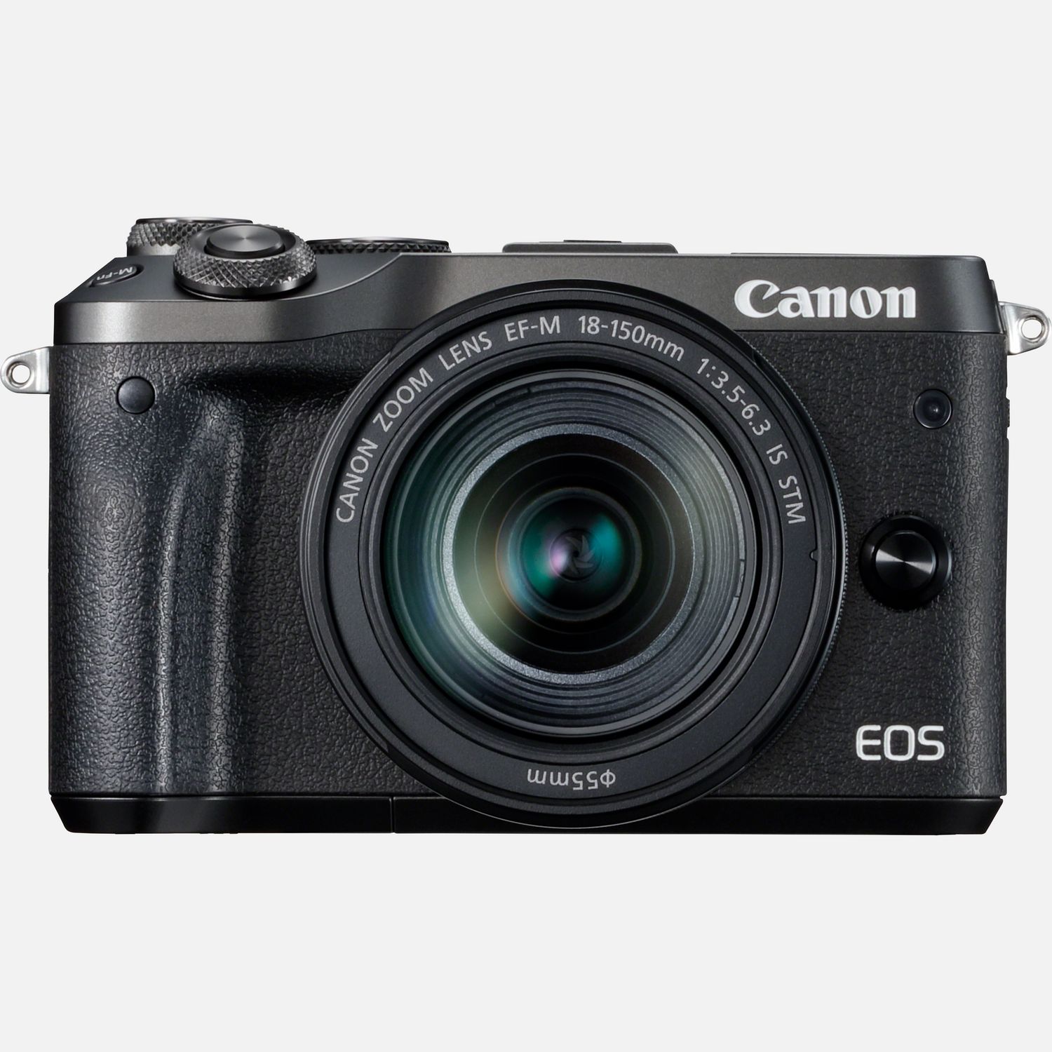Appareil photo hybride - Canon EOS M6 + objectif EF-M 18-150mm IS STM- noir