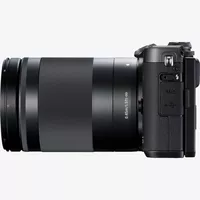 Canon EOS M6 + EF-M 18-150mm IS STM Lens- Black Product Left View
