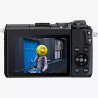 Canon EOS M6 + EF-M 18-150mm IS STM Lens- Black Product Back View