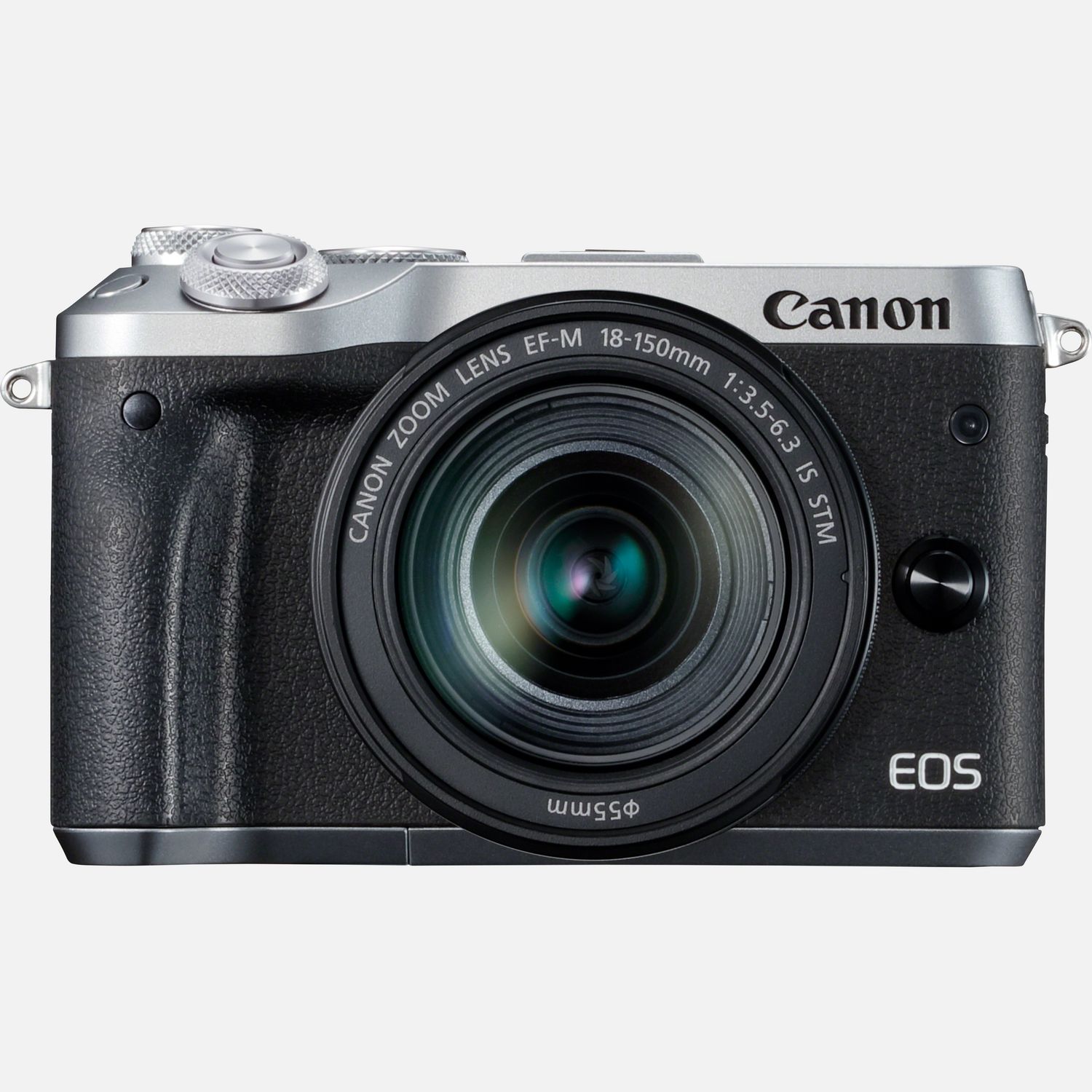 Canon EOS M6 argento + obiettivo EF-M 18-150mm IS STM Nero