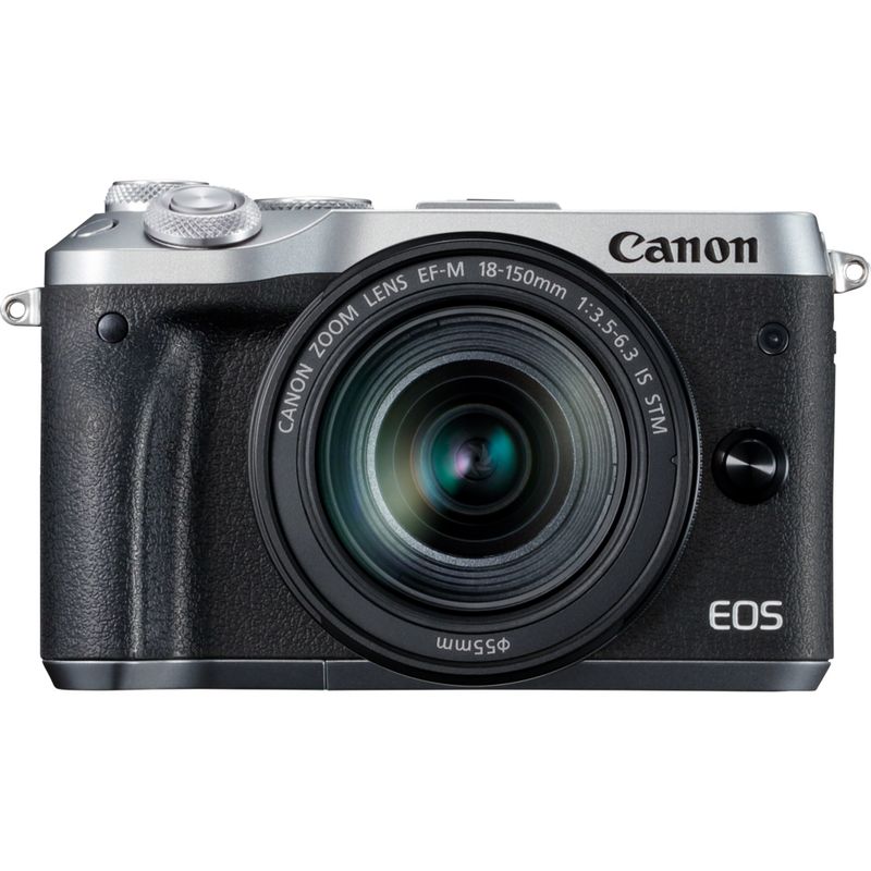 Buy Canon EOS M6 + EF-M 15-45mm IS STM Objektiv – Silber in Abgesetzt —  Canon Schweiz Shop