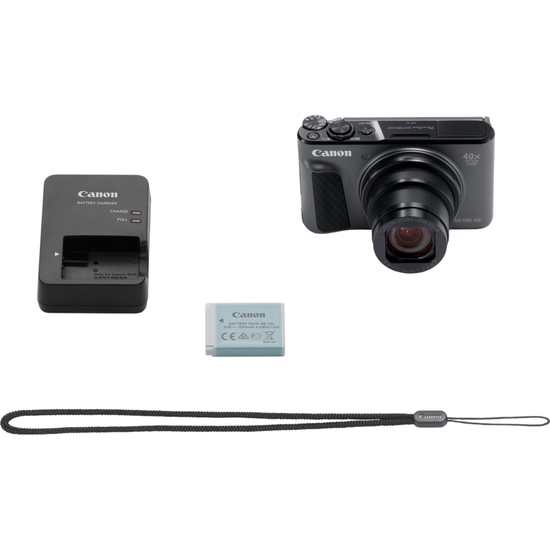 Canon PowerShot SX730 HS Noir Produits contenu de la boîte